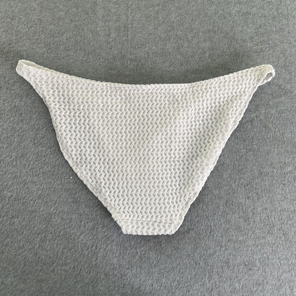 Andie X Demi Moore The Tropez Bottom Women Sz Large Crochet Sculpting Comfort - Picture 4 of 11